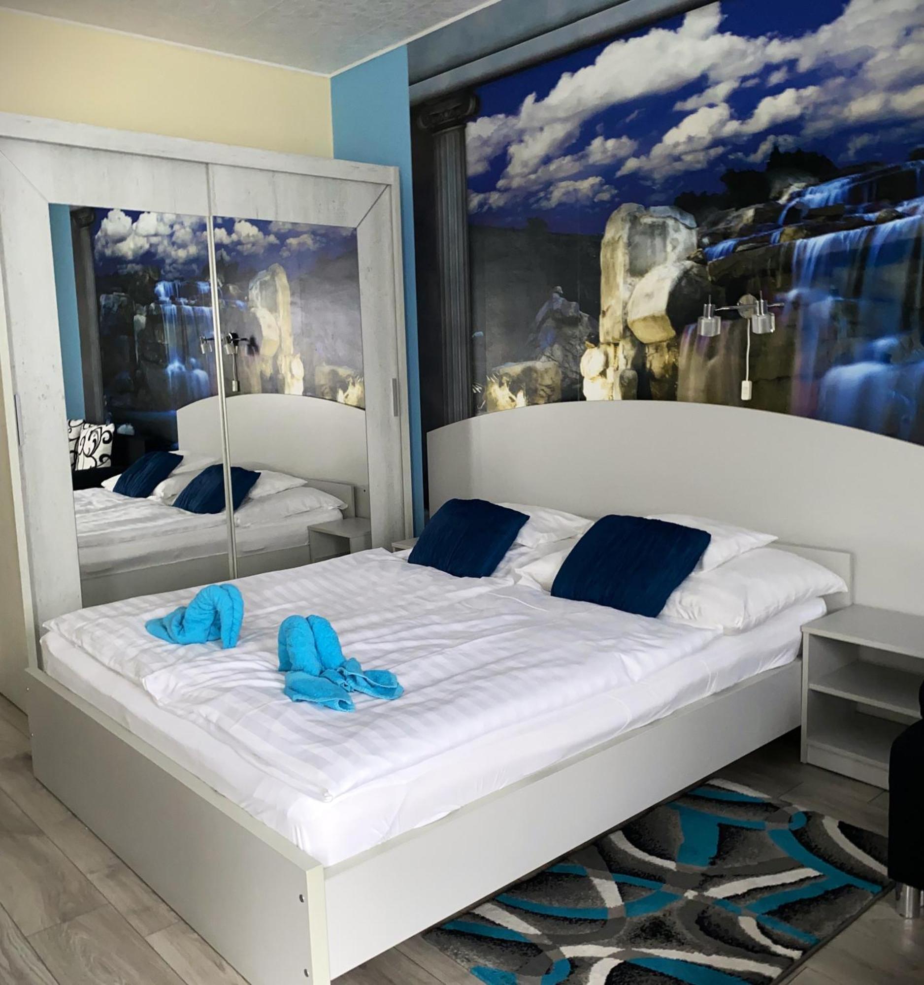 Kek Laguna Wellness Apartmanok Egerszalók Exterior foto